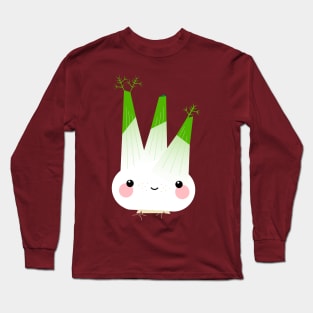 Kawaii Illustration Fine Fennel Long Sleeve T-Shirt